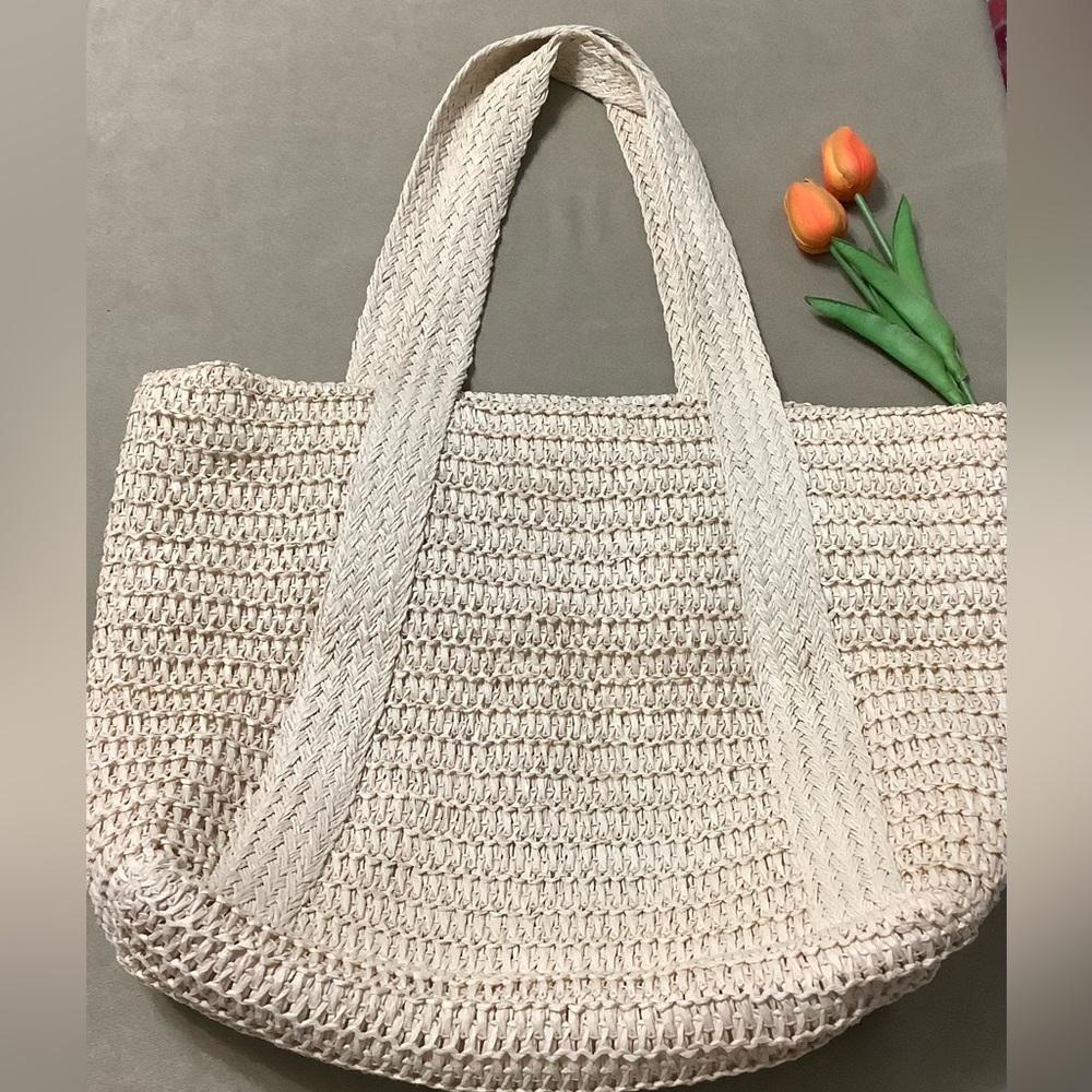 Mark & Graham Sausalito Straw Tote